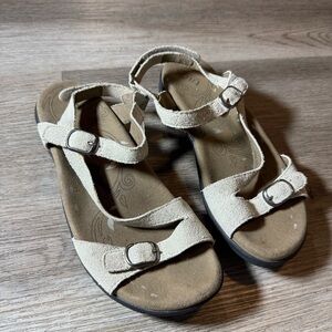 Taos Beige Strappy Sandals